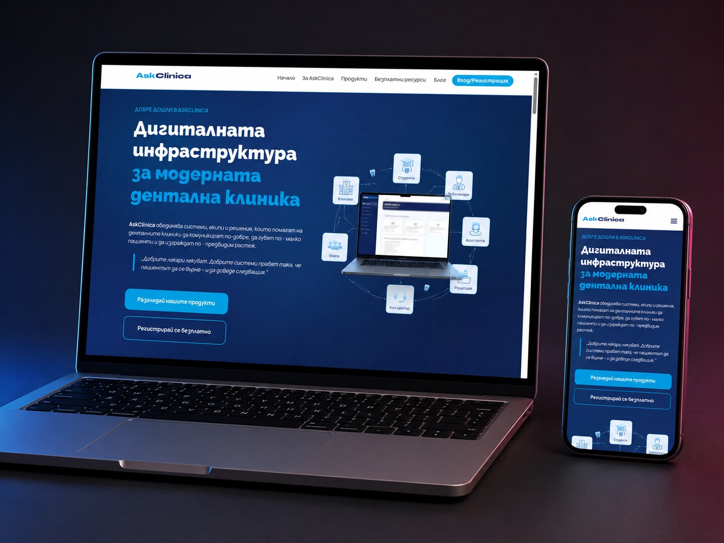 Визуален пример за услугата